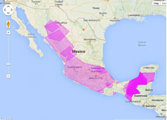 Mapa linguistico de México