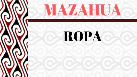 MAZAHUA-ROPA-VOCABULARIO